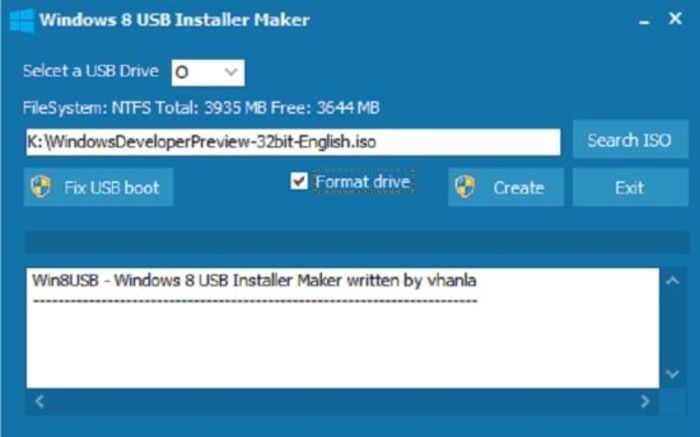 win8usb installer maker incorrect function