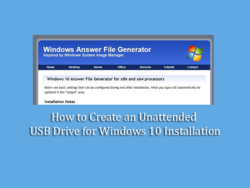 how to use anyburn to install windows 10 from usb