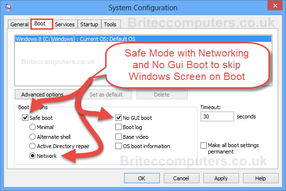 what is no gui boot