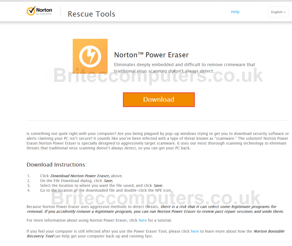 norton power eraser for mac free