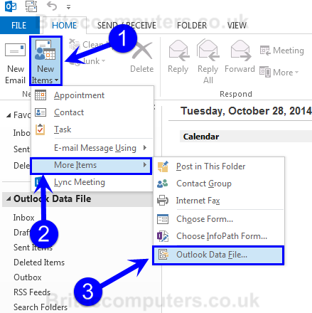 Backup-Outlook-Data-File
