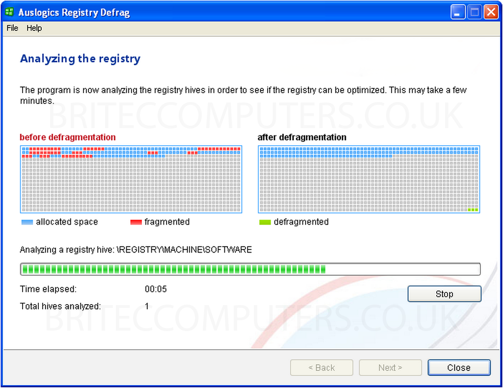 Auslogics Registry Defrag 14.0.0.3 download the new version for ipod