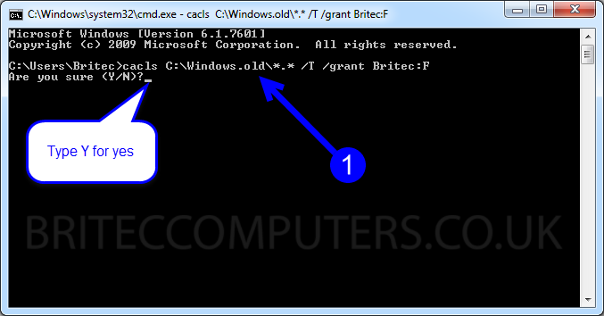 Remove-Windows-old-using-Command-Prompt