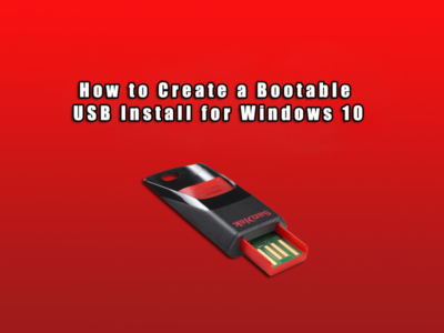 create a bootable usb with free malware fighting software in 2019