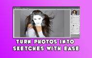 Turn Photos Into Sketches With Ease