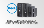 Easy Way to Download Dell Drivers via FTP Site