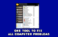 One Tool to Fix All Computer Problems