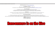 Ransomware is on the Rise