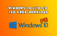 Windows 10 Live CD ISO Free Download