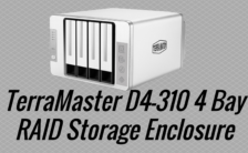 TerraMaster D4-310 4 Bay RAID Storage Enclosure