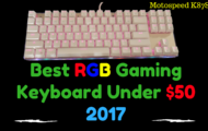Best RGB Gaming Keyboard Under $50 2017