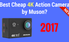 Best Cheap 4k Action Camera by Muson-1