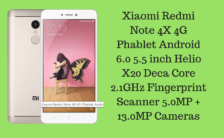 Xiaomi Redmi Note 4X 4G Phablet Android 6.0 5.5 inch Helio X20 Deca Core 2.1GHz Fingerprint Scanner 5.0MP + 13.0MP Cameras