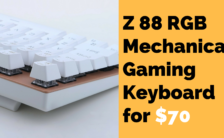 Z 88 RGB Mechanical Gaming Keyboard for $70
