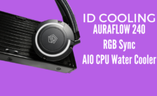 AURAFLOW 240 RGB Sync AIO CPU Water Cooler