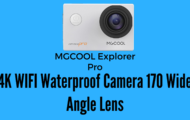 MGCOOL Explorer Pro 4K WIFI Waterproof Camera 170 Wide Angle Lens