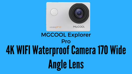 MGCOOL Explorer Pro 4K WIFI Waterproof Camera 170 Wide Angle Lens