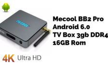 Mecool BB2 Pro Android 6.0 TV Box 3gb DDR4 + 16GB