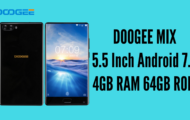 DOOGEE MIX 5.5 Inch Android 7.0 4GB RAM 64GB ROM
