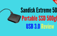 Sandisk Extreme 500 Portable SSD 500gb USB 3 0 Review