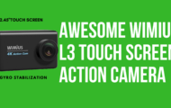 Awesome Wimius L3 4K Touch Screen Action Camera