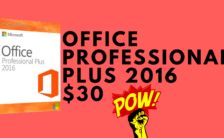 Office Professional Plus 2016 For $30