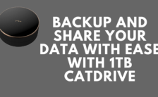 Backup and Share Your Data With Ease - 1TB CatDrive