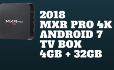 2018 MXR Pro 4K Android 7 TV Box 4GB + 32GB