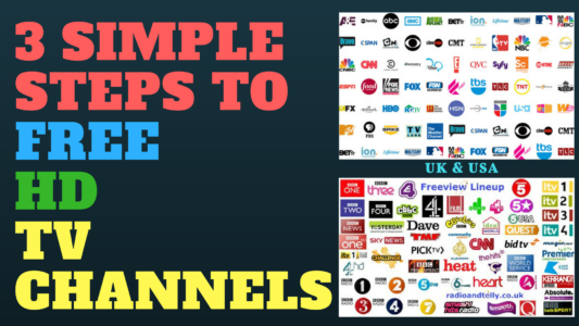 3 Simple Steps to FREE TV Channels
