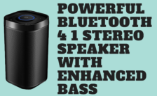 Powerful Bluetooth 4 1 Stereo Speaker with Enhanced Bass