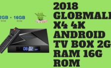 2018 Globmall X4 4K Android TV Box 2G RAM 16G ROM