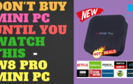 Don't Buy Mini PC Until You Watch This - W8 Pro Mini PC