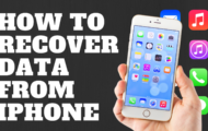 How to Recover Data From iPhone