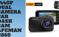 1440P Dual Camera Car Dash Cam - Apeman C860