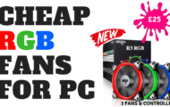 Cheap RGB Fans with RGB Controller - Aigo Aurora R3 RGB