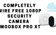 Completely Wire Free 1080P Security Camera - Moobox Pro XT