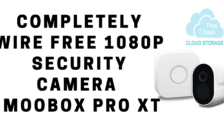 Completely Wire Free 1080P Security Camera - Moobox Pro XT