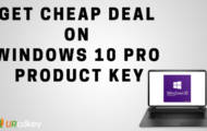 Get Cheap Deal On Windows 10 Pro Product Key