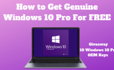 How to Get Genuine Windows 10 Pro For FREE