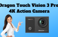 Dragon Touch Vision 3 Pro 4K Action Camera