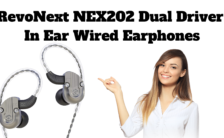 RevoNext NEX202 Dual Driver In Ear Wired Earphones