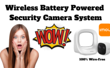 Imou Wireless Battery Powered Security Camera System