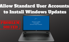 Allow Standard User Accounts to Install Windows Updates