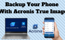 Backup Your Phone With Acronis True Image