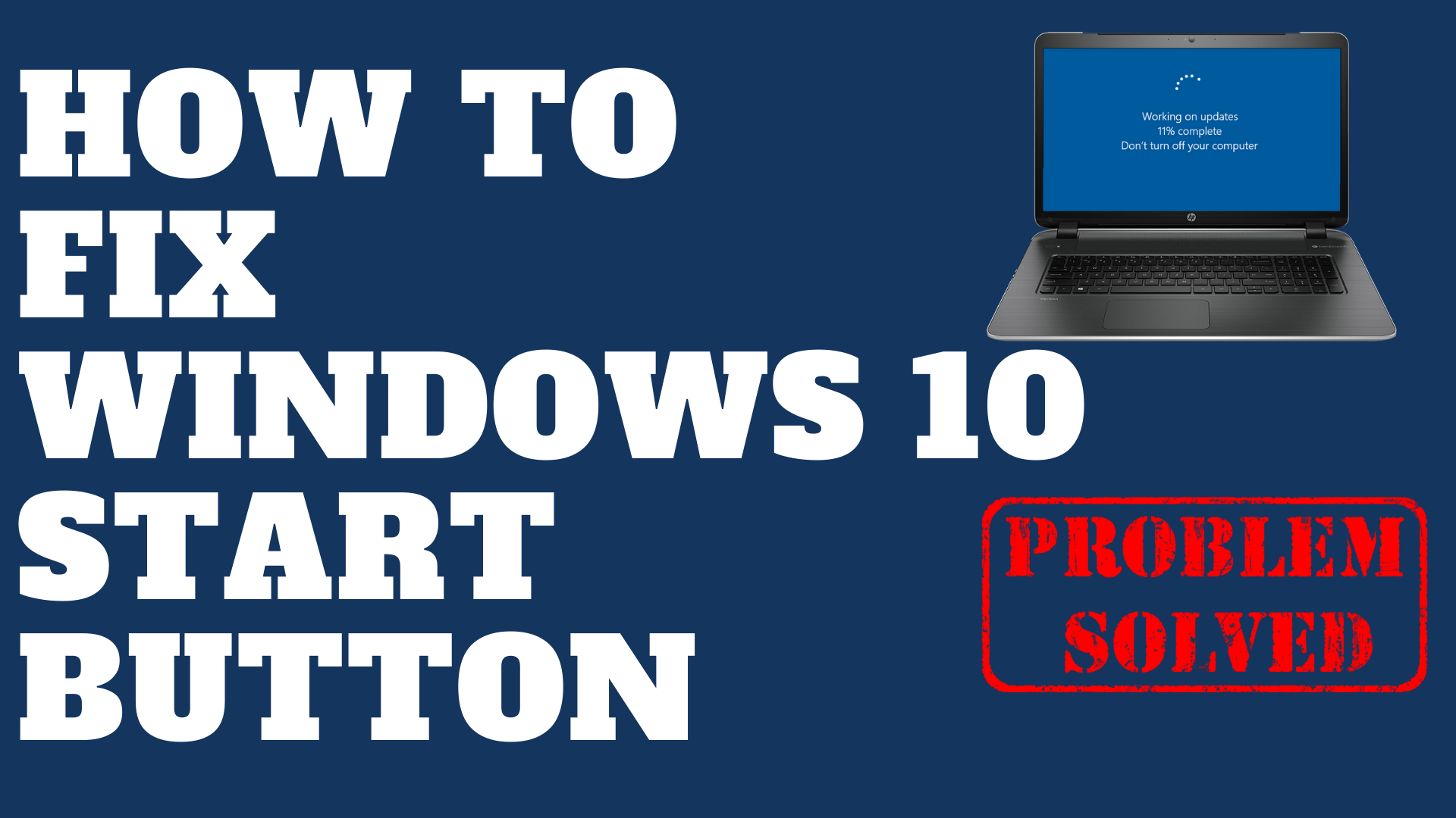 start button in windows 10