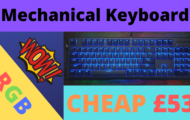 CHEAP OPTICAL RGB Mechanical Keyboard Motospeed CK80 - BZfuture