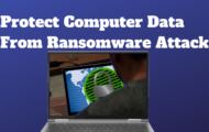 Protect Computer Data From Ransomware Attack