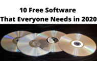 10 Free Software That Everyone Needs in 2020