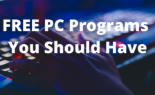 10 FREE PC Programs You Should Have