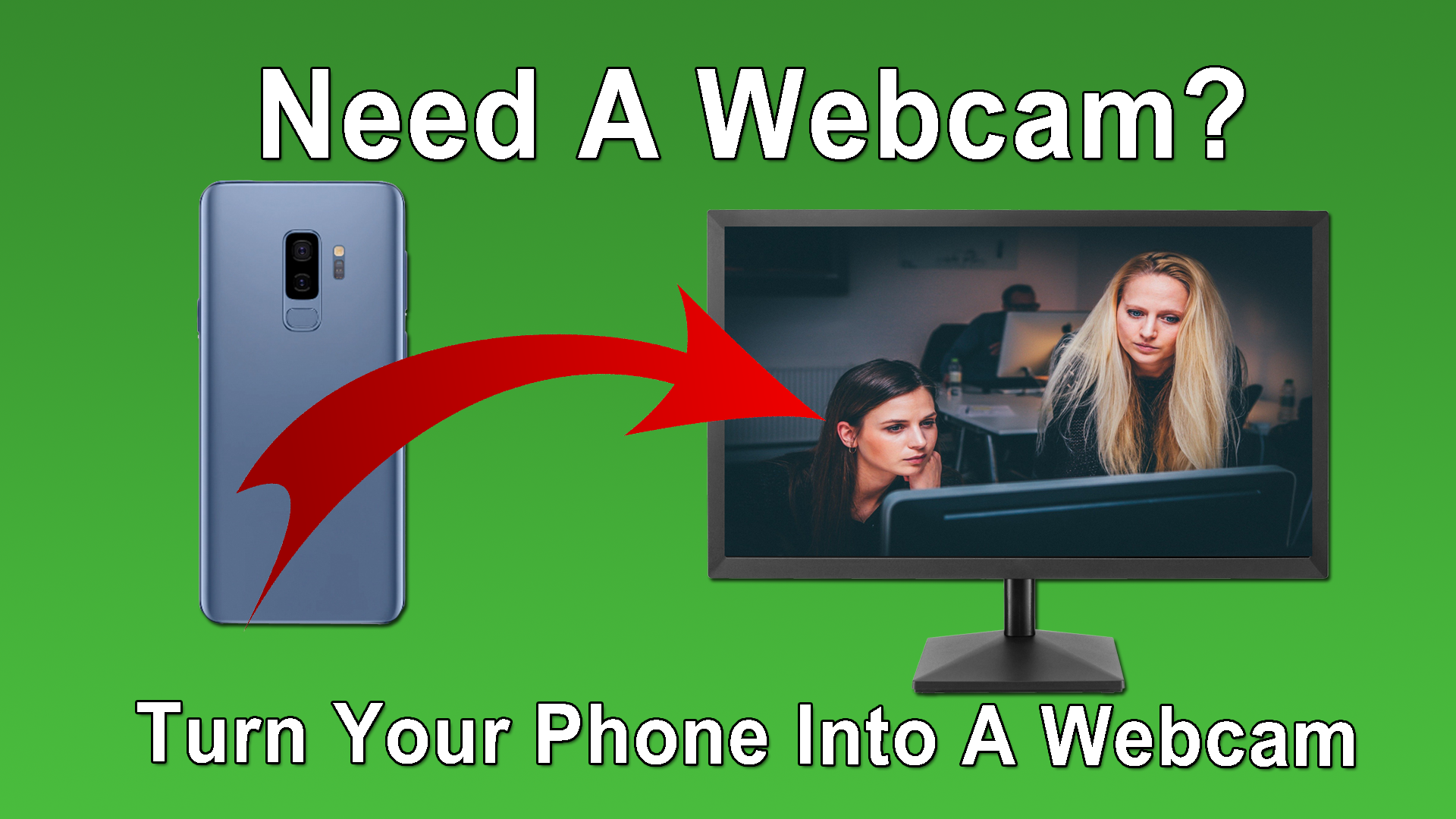 how to see my my web cam works